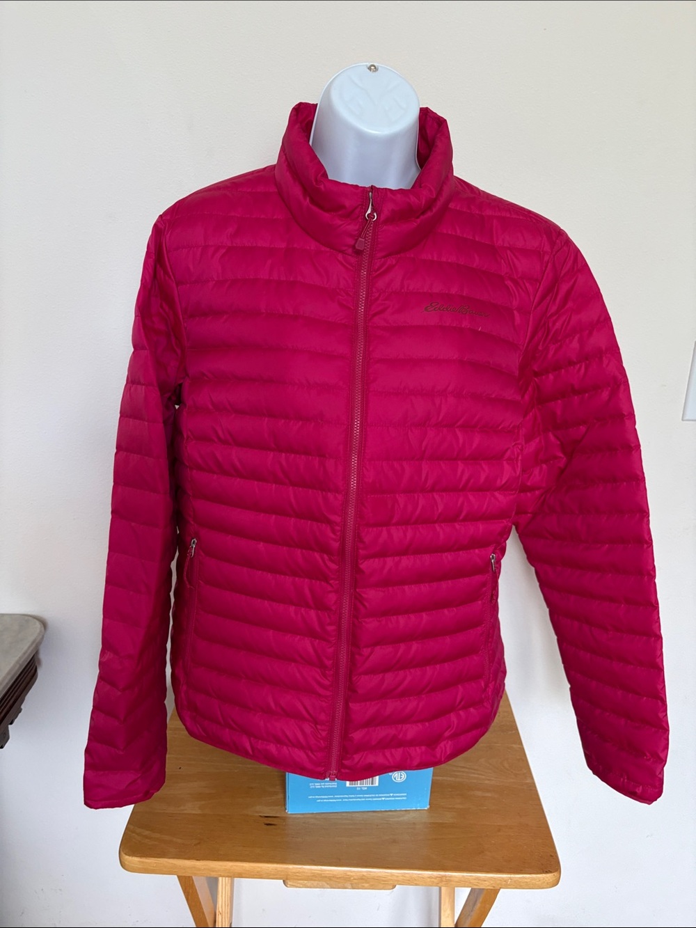 Eddie Bauer 650 Down Lightweight Packable Puffer Jacket Size Large